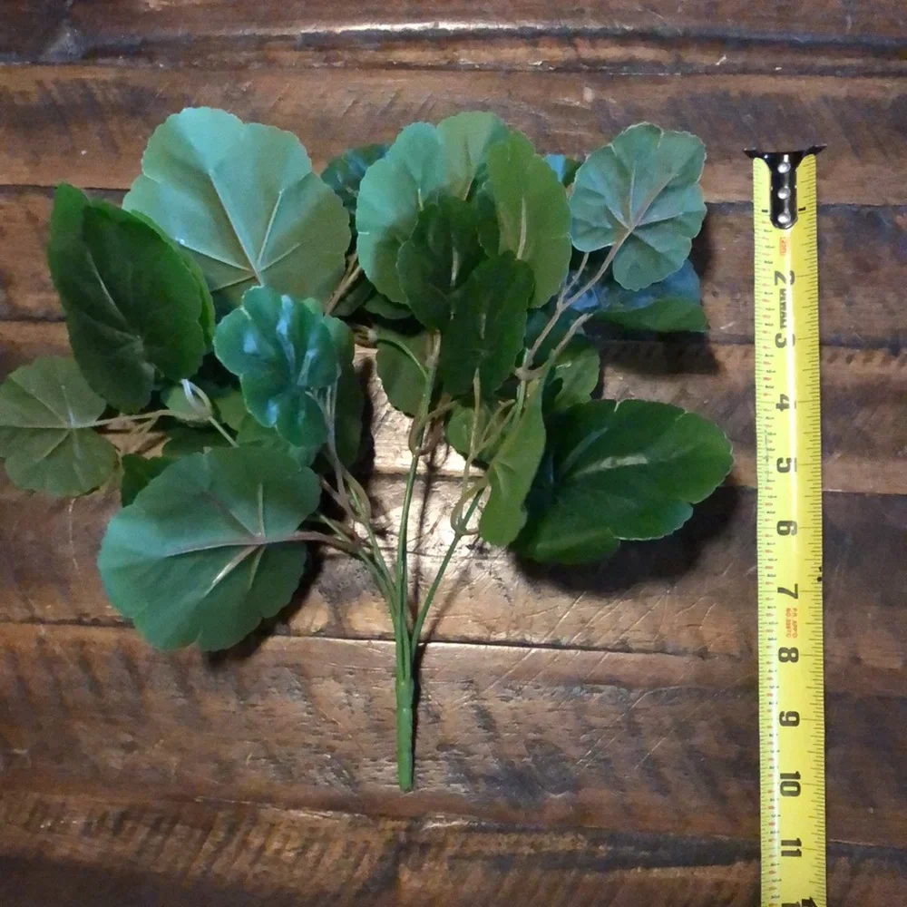 Faux floral: 12 large fiddle leaf greenery picks